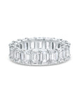 Emerald Cut Eternity Band