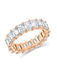 Emerald Cut Eternity Band