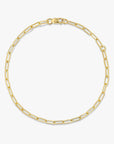 Petite Elongated Paperclip Bracelet