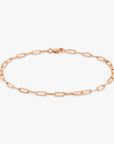 Petite Elongated Paperclip Bracelet