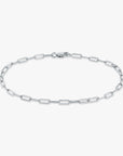 Petite Elongated Paperclip Bracelet