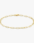 Petite Elongated Paperclip Bracelet