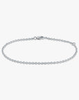 Petite Diamond Cut Chain Bracelet