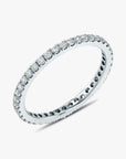 Thin Pave Eternity Band