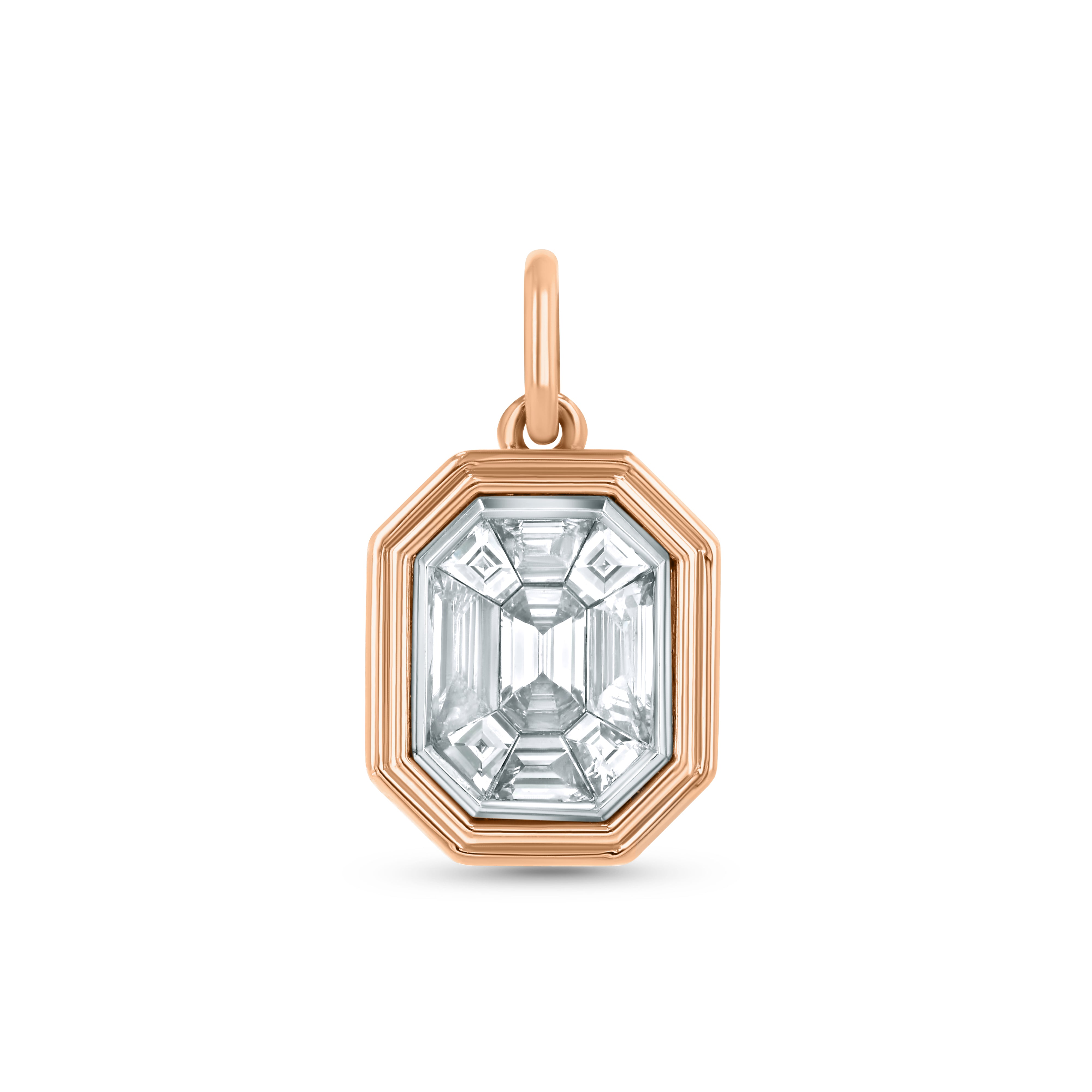 Mosaic Emerald Pendant