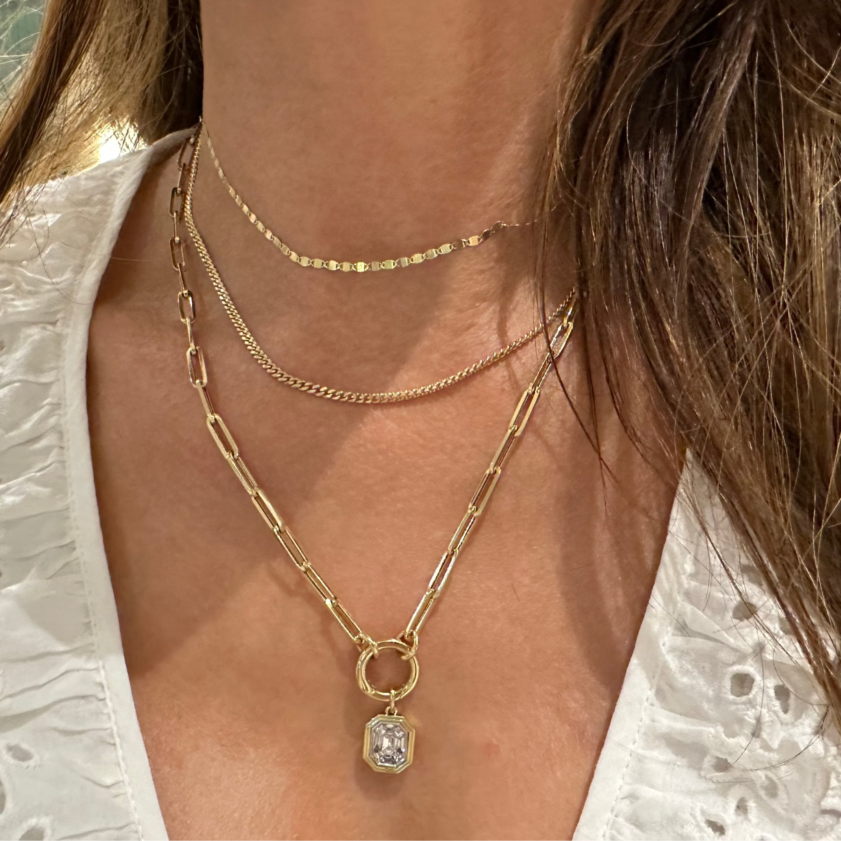 14K Gold Valentina Chain 