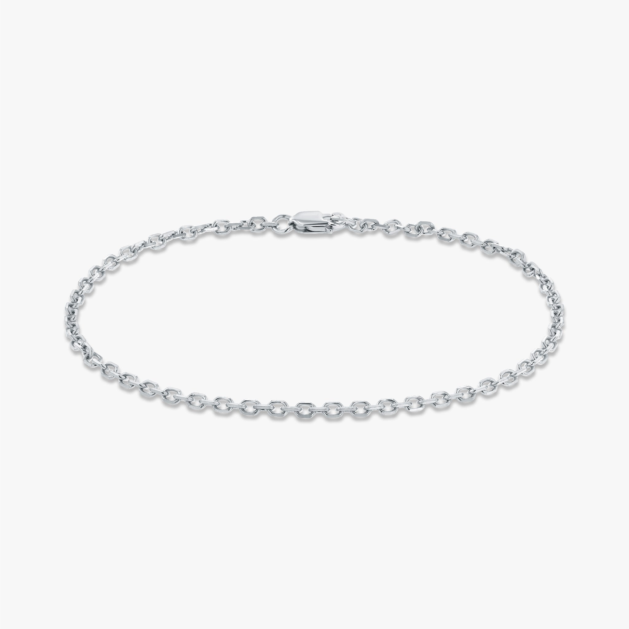 Diamond Cut Chain Bracelet