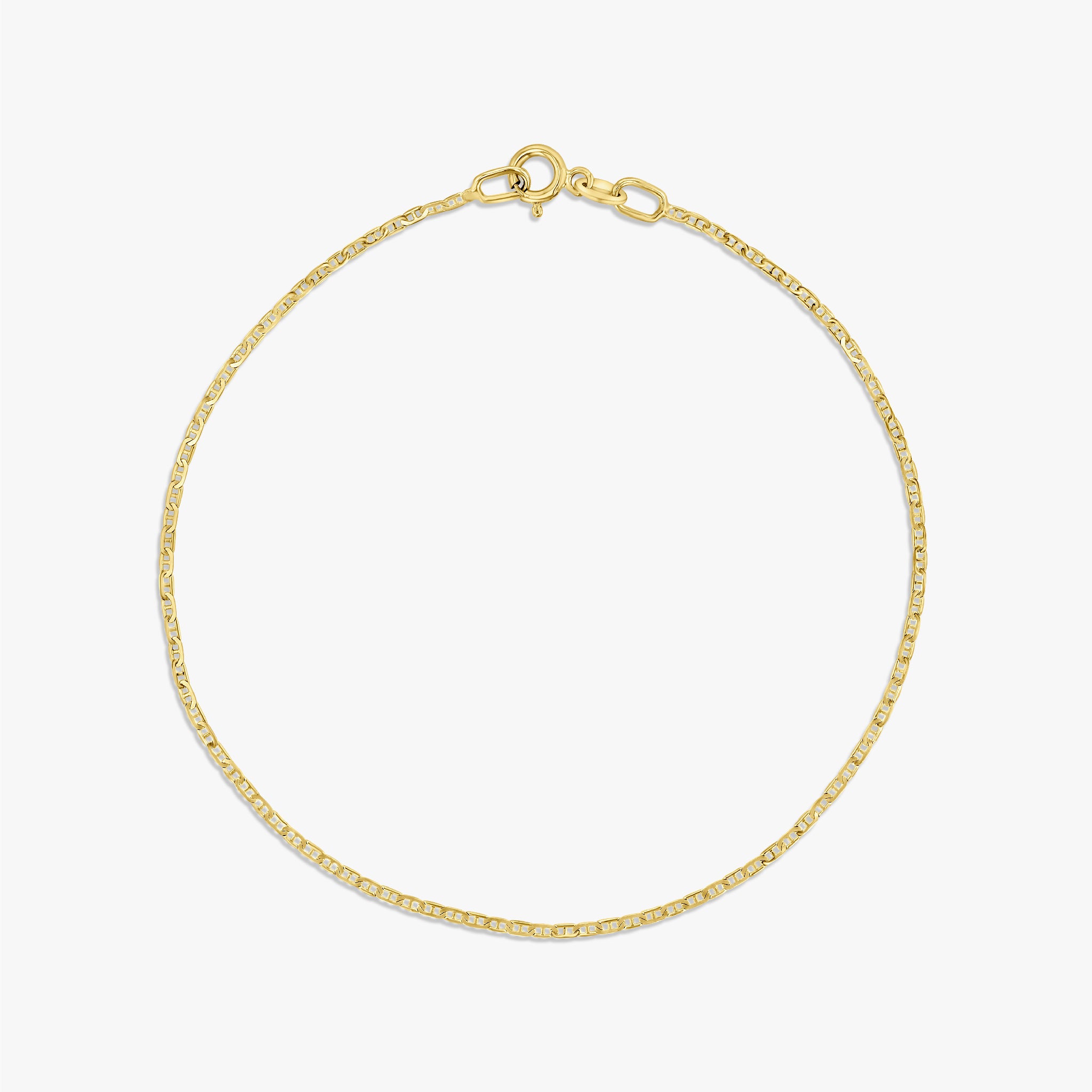 Flat Anchor Chain Bracelet