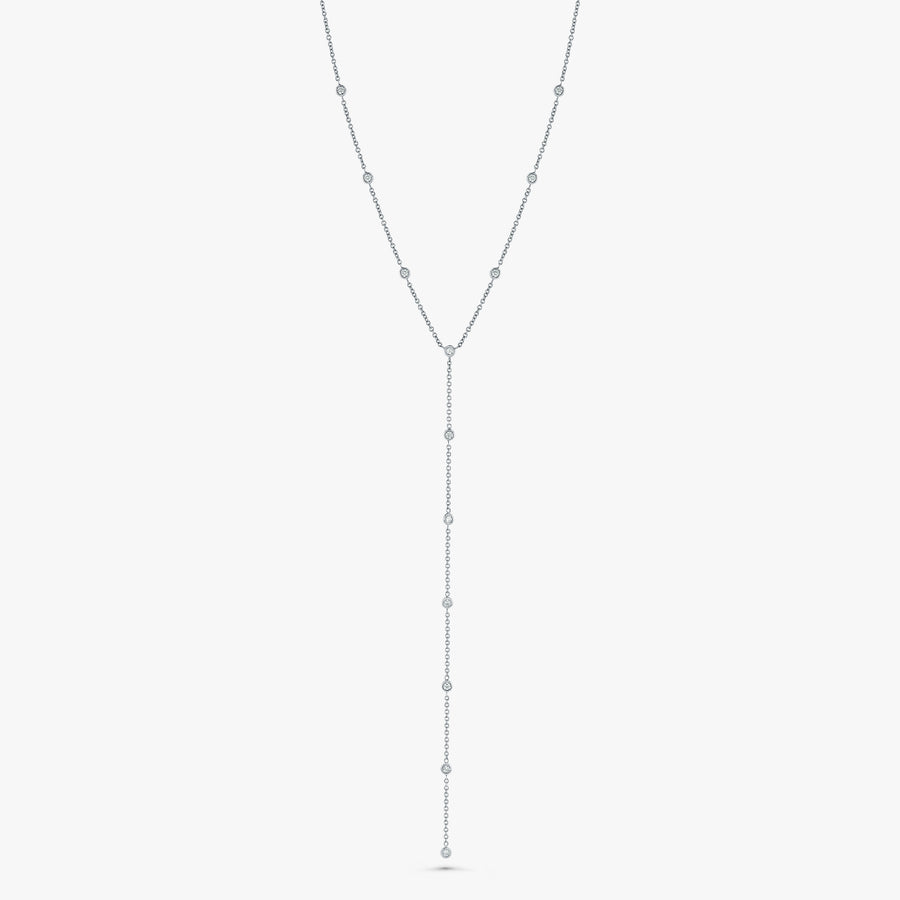 Diamond Y Necklace