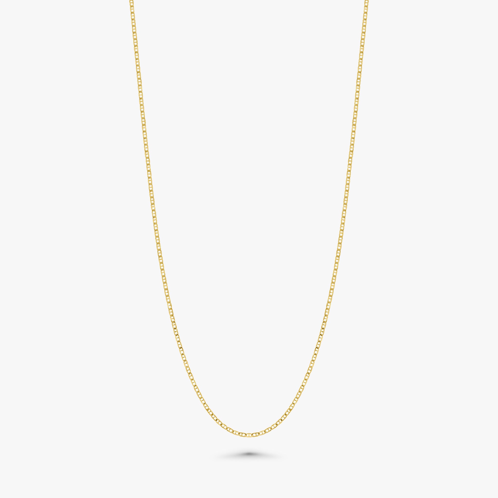 Flat Anchor Chain Necklace