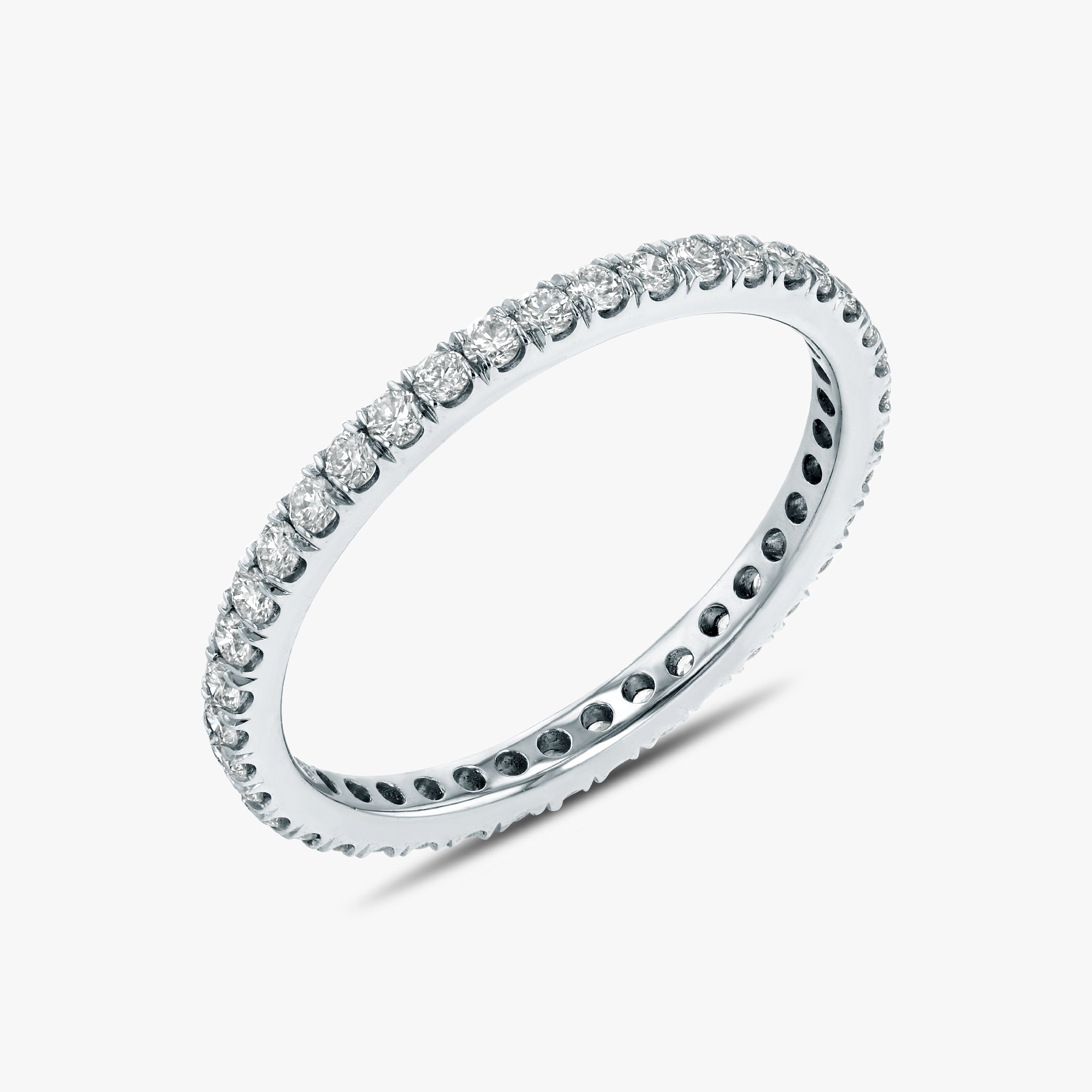 Thin Pave Eternity Band