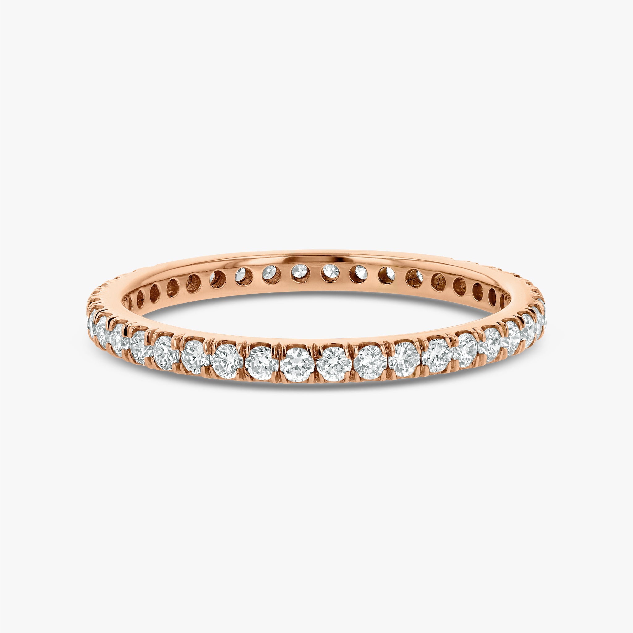 Thin Pave Eternity Band