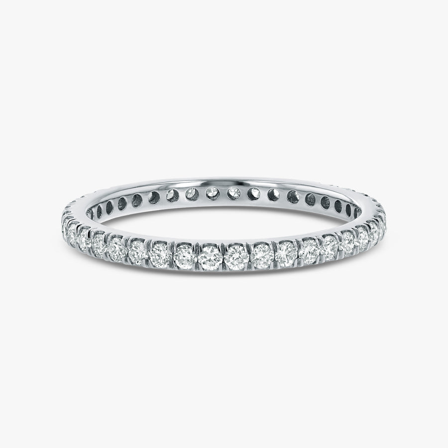 Thin Pave Eternity Band
