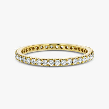 Thin Pave Eternity Band