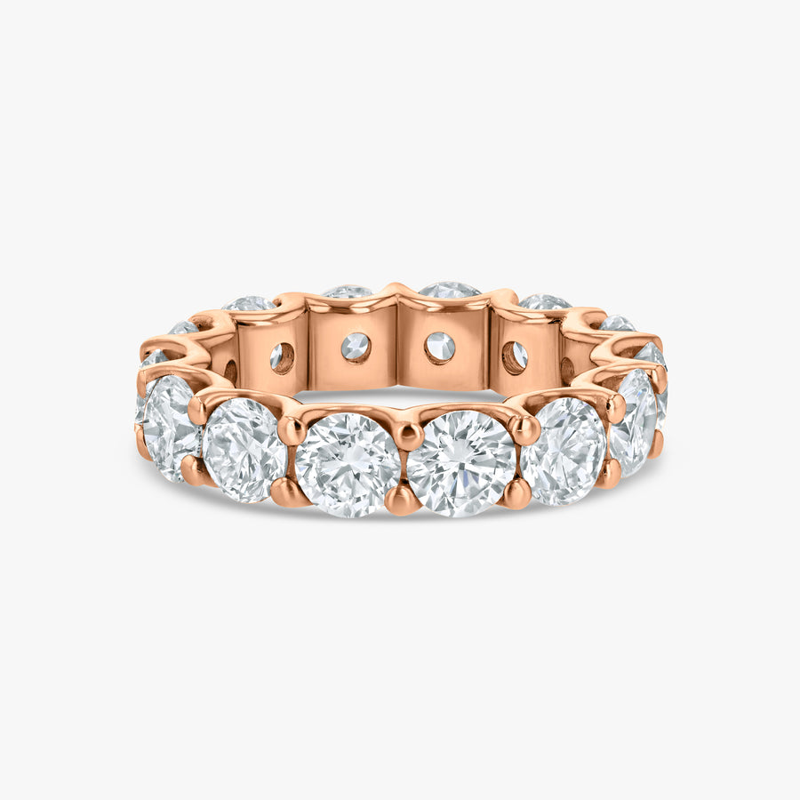 Large U Cut Eternity Band