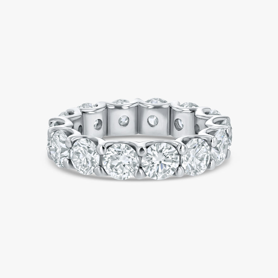 Large U Cut Eternity Band
