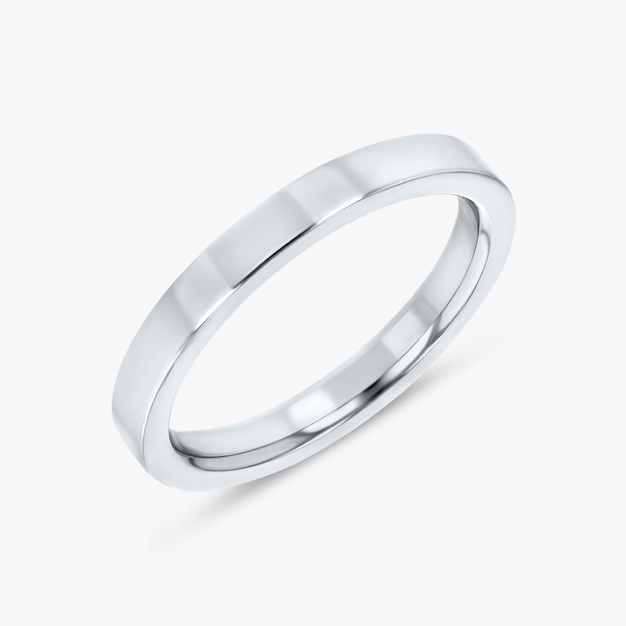 Thin Flat Gold Band