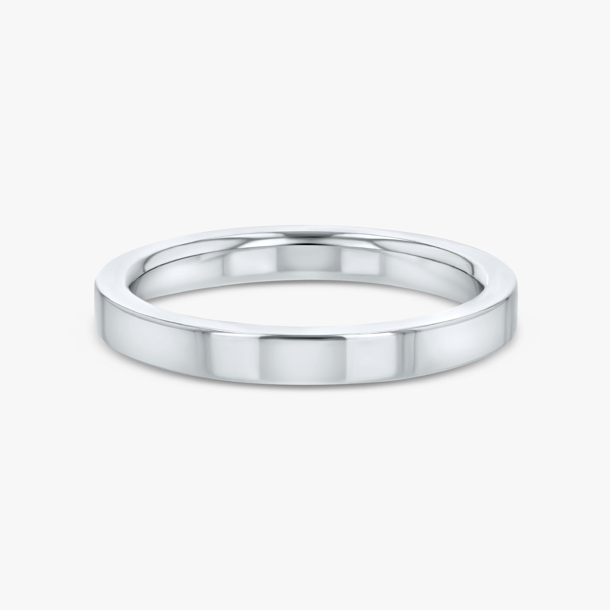 Thin Flat Gold Band